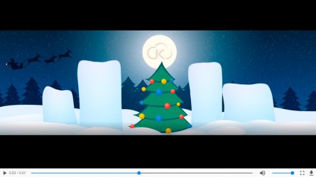 Баннер-поздравление с Новым годом