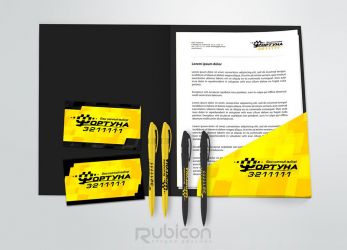 Фирменный стиль такси 