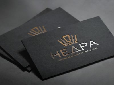 Визитка двусторонняя для камнеобрабатывающего предприятия