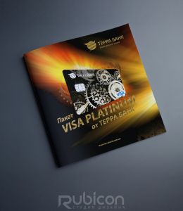 Верстка корпоративной брошюры банка