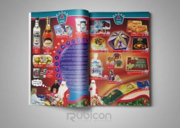 Верстка брошюры супермаркета "Абсолют"