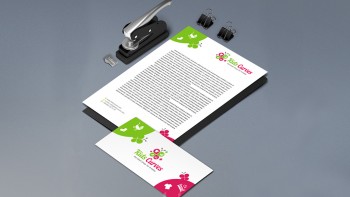 Фирменный стиль магазина детских товаров