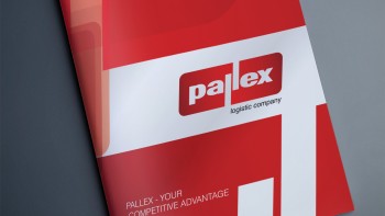 Верстка корпоративной брошюры компании Pallex
